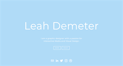 Desktop Screenshot of leahdemeter.com