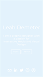 Mobile Screenshot of leahdemeter.com